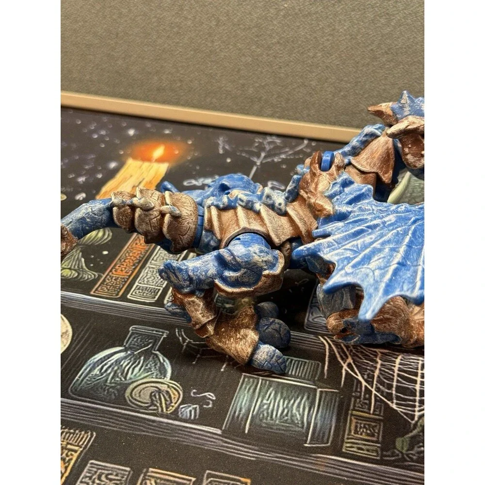 Mega Bloks Dragons: Fire and Ice - Frost Dragon (9893) Missing A Wing